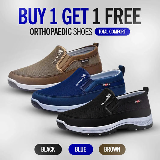 [Buy 1 Get 1 Free] – OrthoFlex Orthopaedic Walking Shoes